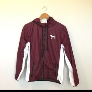 COPY - Victoria’s Secret Pink linedWindbreaker Si…